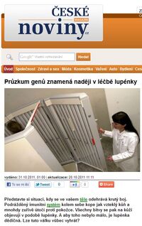 Průzkum genů znamená naději v léčbě lupénky