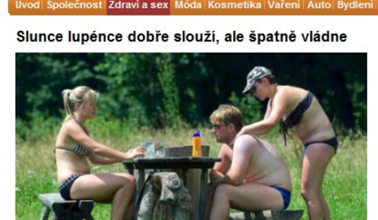 Slunce lupénce dobře slouží, ale špatně vládne