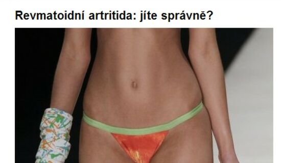 Revmatoidní artritida: jíte správně?