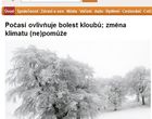 Počasí ovlivňuje bolest kloubů; změna klimatu (ne)pomůže