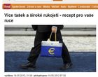 Více tašek a široké rukojeti - recept pro vaše ruce