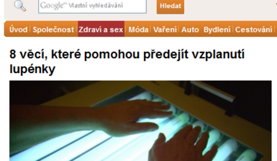 8 věcí, které pomohou předejít vzplanutí lupénky