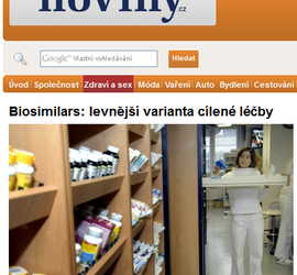 Biosimilars: levnější varianta cílené léčby