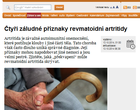 Čtyři záludné příznaky revmatoidní artritidy