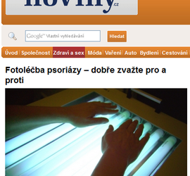 Fotoléčba psoriázy – dobře zvažte pro a proti