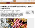 Lupénku začíná porážet kombinace cílené a tradiční léčby