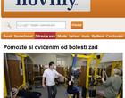 Pomozte si cvičením od bolestí zad