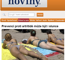 Prevencí proti artritidě může být i slunce