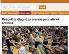 Rozcvičte diagnózu zvanou psoriatická artritida