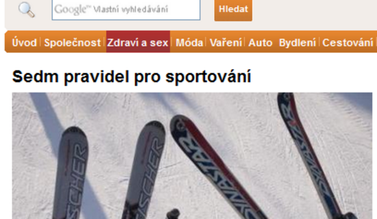 Sedm pravidel pro sportování