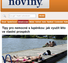 Tipy pro nemocné s lupénkou: jak využít léto ve vlastní prospěch