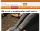 Udržování hybnosti páteře svědčí i plicím