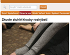 Zkuste ztuhlé klouby rozhýbat!