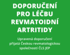 Léčba revmatoidní artritidy: jednotný postup lékařů ve spolupráci s pacienty