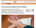 Osm tipů, jak podpořit léčbu artritidy