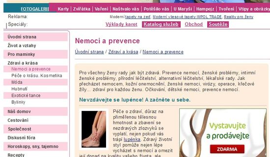 Nevzdávejte se lupénce! A začněte u sebe.