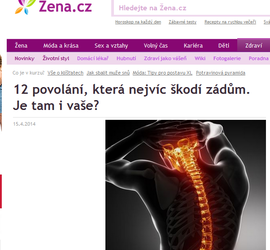 12 povolání, která nejvíc škodí zádům. Je tam i vaše?