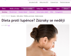 Dieta proti lupénce? Zázraky se nedějí